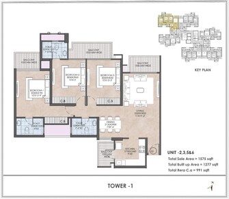 3 BHK Apartment For Resale in CRC Joyous Noida Ext Tech Zone 4 Greater Noida  7563424