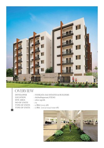 2 BHK Apartment For Resale in AVL Garudadri Atchutapuram Vizag  7563456