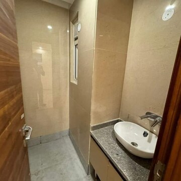 Bathroom in 3 BHK Builder Floor at Chattarpur – for Sale