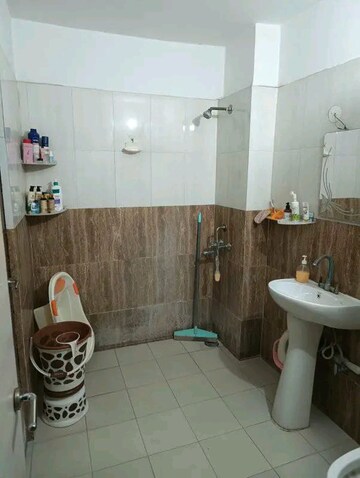Bathroom in 3.5 BHK Apartment at Charms Castle, Raj Nagar Extension – for Sale