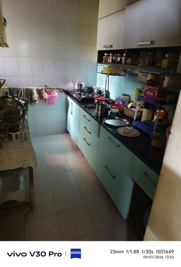 Kitchen in 2 BHK Apartment at Vasundhara Enclave – for Sale