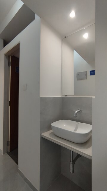 Bathroom in 1 BHK Apartment at Triveni Pearl, Khadakpada – for Sale