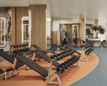 Gym in 3 BHK Apartment at Godrej Aristocrat, Sector 49 – for Sale