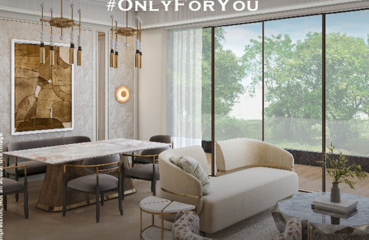 Living Room, godrej-aristocrat 3 Bedroom 2514 Sq.Ft. Apartment In Sector 49 Gurgaon 7564914