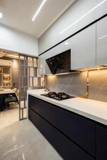 Kitchen in 3 BHK Apartment at Mallhar Bhimashankar Heights, Dahisar West – for Sale