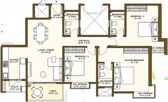 3 BHK Apartment For Resale in Bhartiya Nikoo Homes Phase 2 Thanisandra Main Road Bangalore  7565325