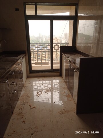 Kitchen in 3 BHK Apartment at Mahalaxmi Ashish, Dombivli East – for Sale