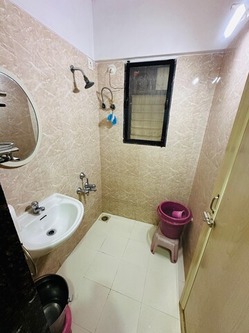 Bathroom in 3 BHK Apartment at Murbad Road – for Sale