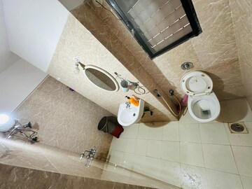 Bathroom in 3 BHK Apartment at Murbad Road – for Sale