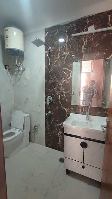 Bathroom in 3 BHK Builder Floor at Chattarpur – for Sale