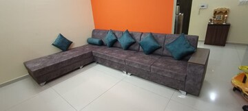 Living Room in 1 BHK Apartment at Paranjape Blue Ridge, Hinjewadi – for Sale