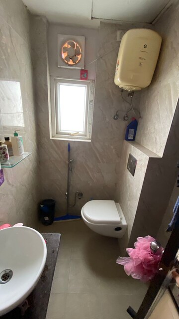 Bathroom in 3 BHK Apartment at Ghazipur – for Sale