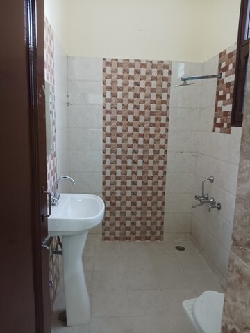Bathroom in 2 BHK Builder Floor at Dhakoli Village – for Sale