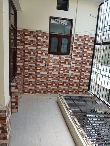 Balcony in 2 BHK Builder Floor at Dhakoli Village – for Sale