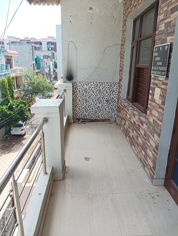 Balcony in 2 BHK Builder Floor at Dhakoli Village – for Sale