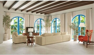Living Room in 4 BHK Villa at Moira – for Sale