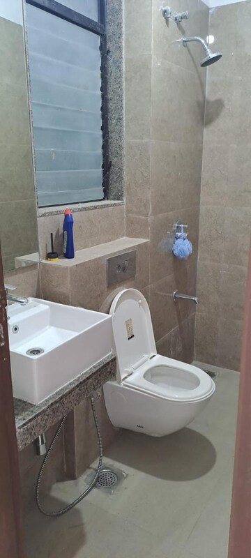 Bathroom in 3 BHK Apartment at Omkar Alta Monte, Malad East – for Sale