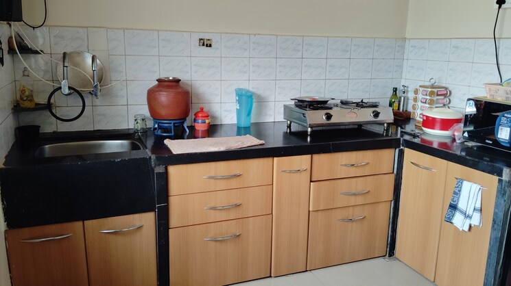 Kitchen, sudhir-memories-apartment 1 Bedroom 780 Sq.Ft. Apartment In Vishrantwadi Pune 7566662