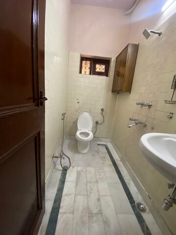 Bathroom in 3 BHK Builder Floor at Shivalik Colony – for Sale