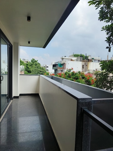 Balcony in 3 BHK Builder Floor at Panchsheel Enclave – for Sale