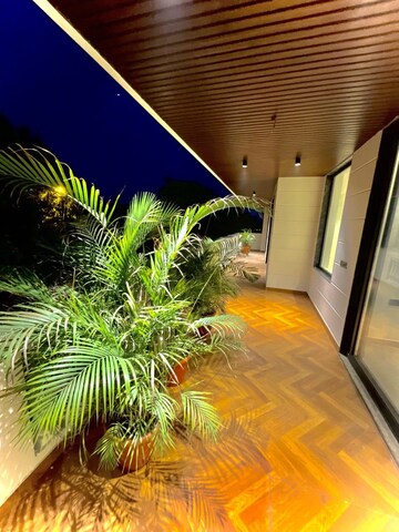 Balcony in 4 BHK Builder Floor at Sushant Lok 3, Sector 57 – for Sale