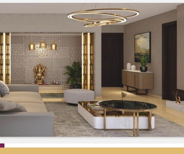 Living Room in 3 BHK Apartment at Birla Trimaya, Devanahalli – for Sale