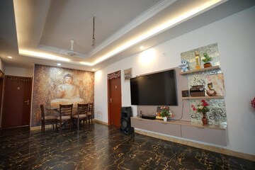 Living Room in 4 BHK Penthouse at Gms Road – for Sale