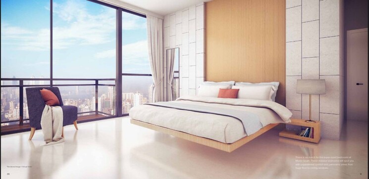 Bedroom, marathon-monte-south 2 Bedroom 932 Sq.Ft. Apartment In Byculla West Mumbai 7568858