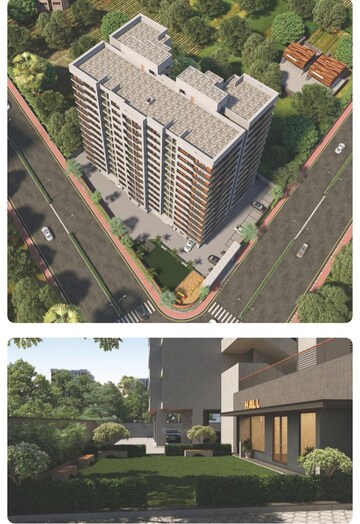 3 BHK Apartment – Exterior View View at Vesu - for Sale