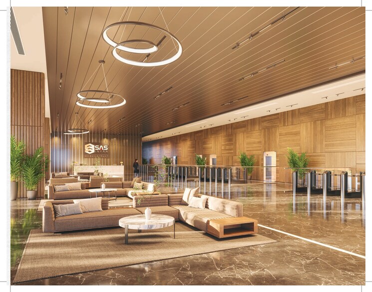 Floor Plan, sas-diamond-towers Commercial Office Space 300 Sq.Ft. In Financial District Hyderabad 7569050