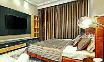 Bedroom in 3 BHK Apartment at The Ananta Aspire, Utrathiya – for Sale