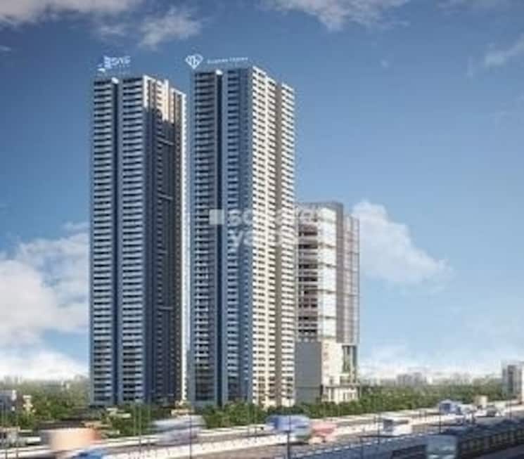 Exterior View, sas-diamond-towers Commercial Office Space 600 Sq.Ft. In Financial District Hyderabad 7569061