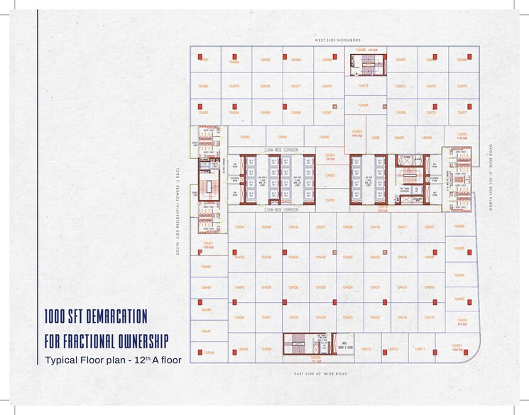 Master Plan, sas-diamond-towers Commercial Office Space 600 Sq.Ft. In Financial District Hyderabad 7569061