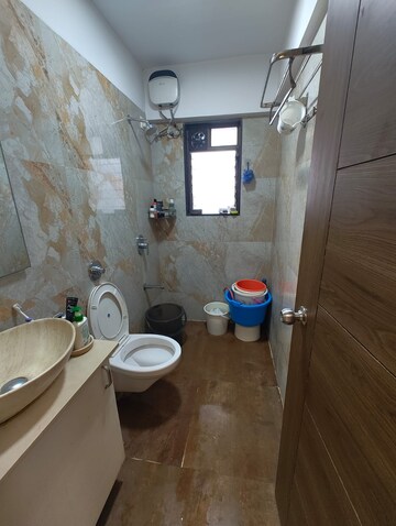 Bathroom in 3 BHK Apartment at Prayag Heights, Dindoshi – for Sale