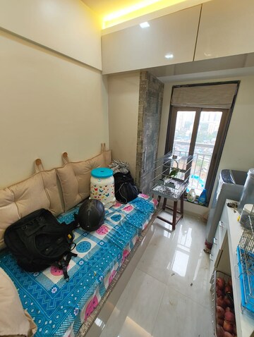 Master Bedroom in 3 BHK Apartment at Prayag Heights, Dindoshi – for Sale