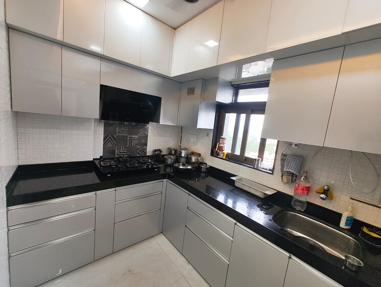 Kitchen, prayag-heights 3 Bedroom 1050 Sq.Ft. Apartment In Dindoshi Mumbai 7569140