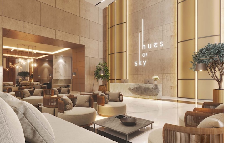 Living Room, bramha-hues-of-sky 2 Bedroom 1110 Sq.Ft. Apartment In Camp Pune 7569148