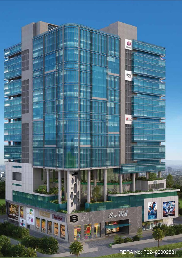 Exterior View, sas-diamond-towers Commercial Office Space 1200 Sq.Ft. In Financial District Hyderabad 7569223