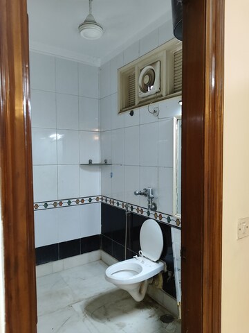 Bathroom in 3.5 BHK Builder Floor at Sarvodya Enclave – for Sale