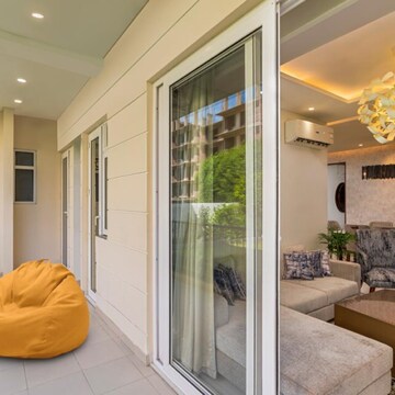 Living Room in 3 BHK Apartment at Motia Blue Ridge, Kishanpura – for Sale