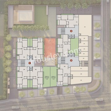 Master Plan in 3 BHK Apartment at Swastik Promont, Ghuma – for Sale