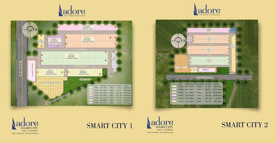 Plot For Resale in Adore Smart City Sector 97 Faridabad  7570289