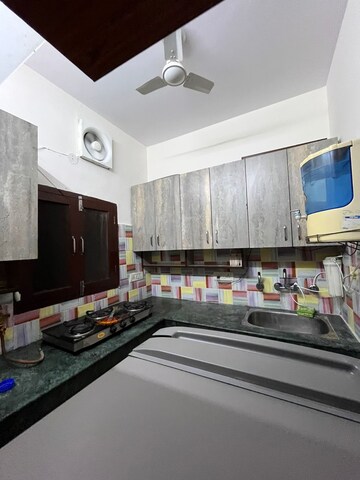 Kitchen in 2 BHK Builder Floor at Lajpat Nagar – for Rent