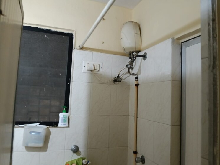 Bathroom, mangal-ashish-chs 2 Bedroom 900 Sq.Ft. Apartment In Kopar Khairane Navi Mumbai 7570741