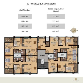 3 BHK Apartment For Resale in SRK Spring Hills Taljai Forest Area Pune  7570547