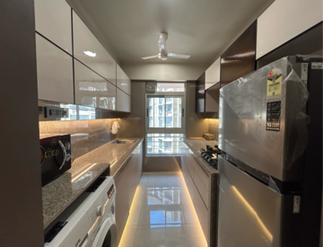 Kitchen in 2 BHK Apartment at Gurukrupa Marina Enclave, Jankalyan Nagar – for Sale