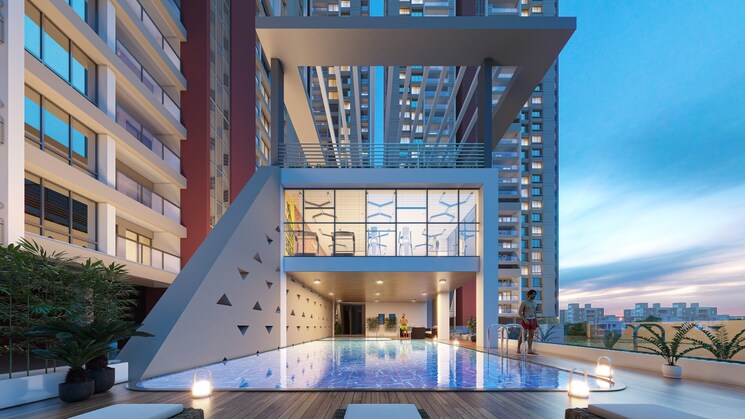 Exterior View, silver-meteor 2 Bedroom 764 Sq.Ft. Apartment In Tathawade Pune 7572292