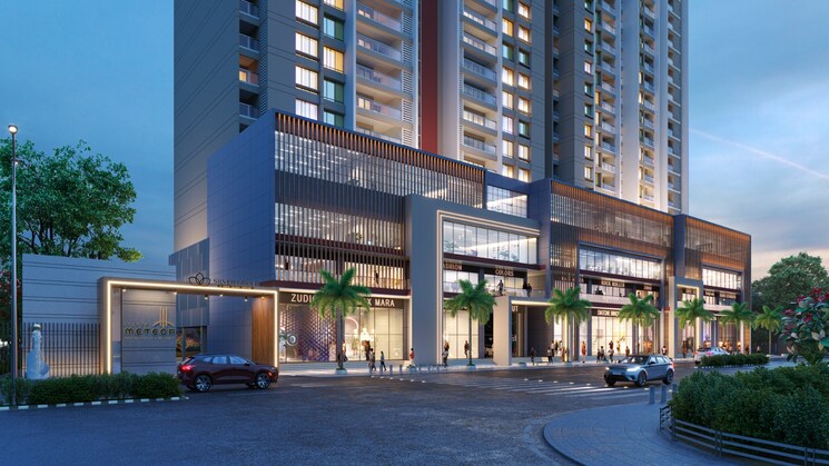 Exterior View, silver-meteor 2 Bedroom 764 Sq.Ft. Apartment In Tathawade Pune 7572292