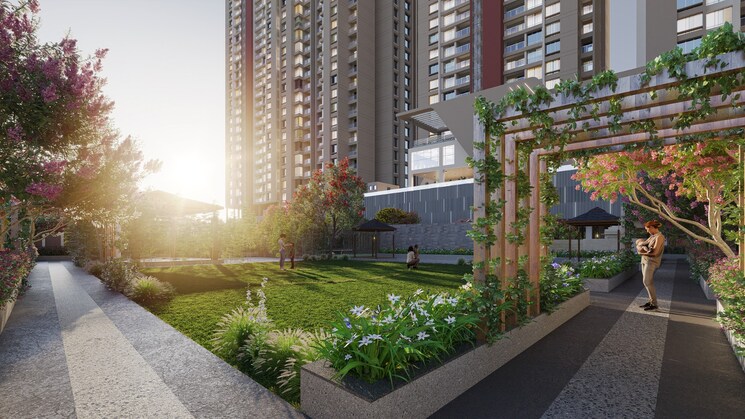 Balcony, silver-meteor 3 Bedroom 1096 Sq.Ft. Apartment In Tathawade Pune 7572364