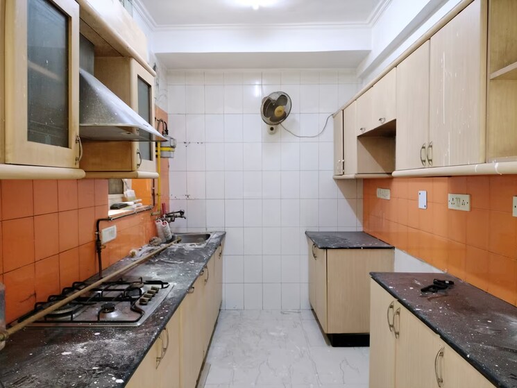 Kitchen, sector 3 dwarka 3 Bedroom 1700 Sq.Ft. Apartment In Sector 3 Dwarka Delhi 7572830